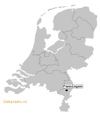 Kaart Panningen