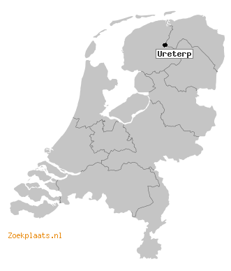 Kaart Ureterp