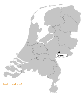 Kaart Drempt
