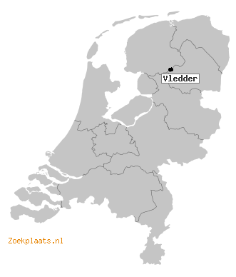 Kaart Vledder