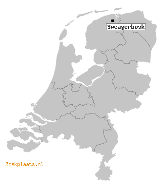 Kaart Sweagerbosk