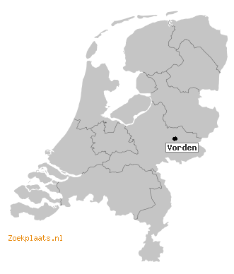 Kaart Vorden