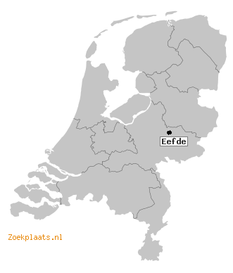 Kaart Eefde
