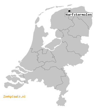 Kaart Warfstermolen