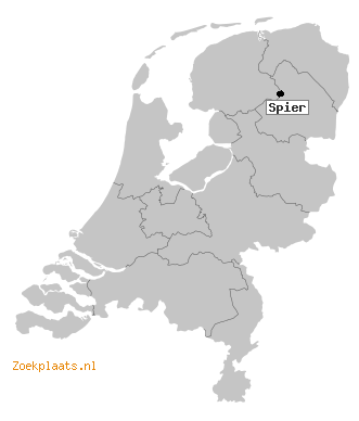 Kaart Spier