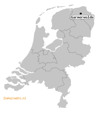Kaart Garmerwolde