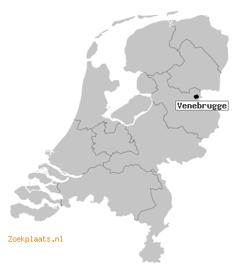 Kaart Venebrugge