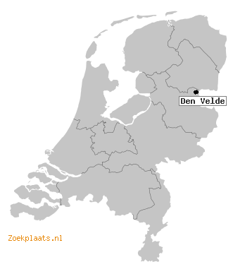 Kaart Den Velde