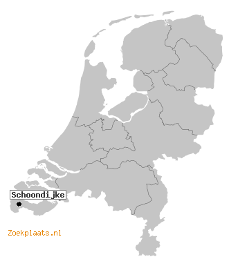 Kaart Schoondijke