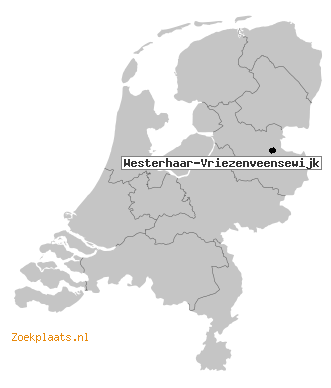 Kaart Westerhaar-Vriezenveensewijk