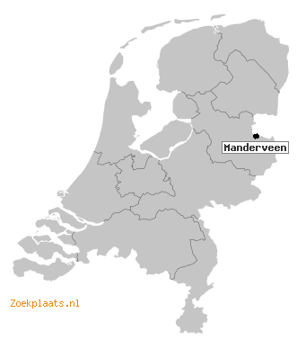 Kaart Manderveen