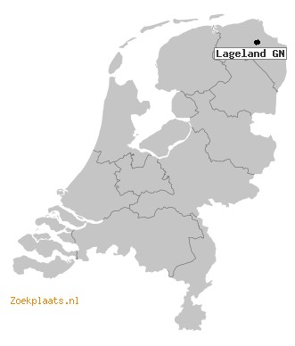 Kaart Lageland GN
