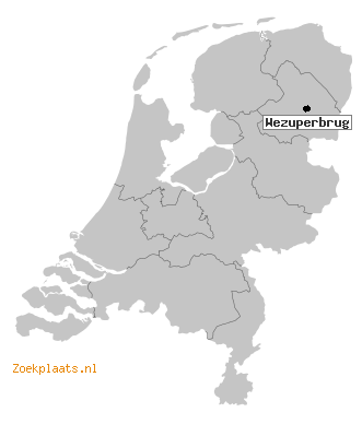 Kaart Wezuperbrug