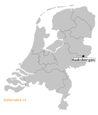 Kaart Haaksbergen