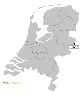 Kaart Glane