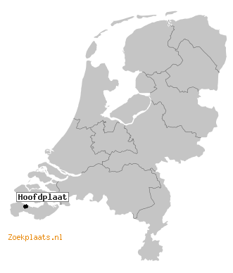 Kaart Hoofdplaat