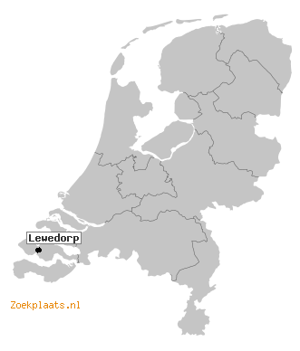 Kaart Lewedorp