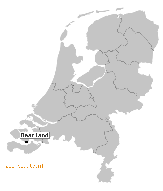 Kaart Baarland