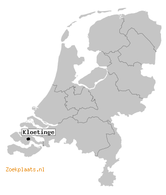Kaart Kloetinge