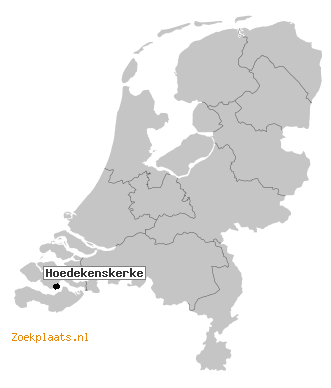 Kaart Hoedekenskerke