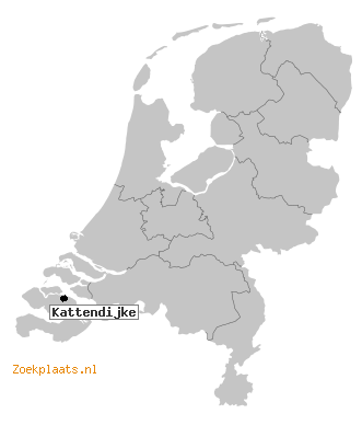 Kaart Kattendijke