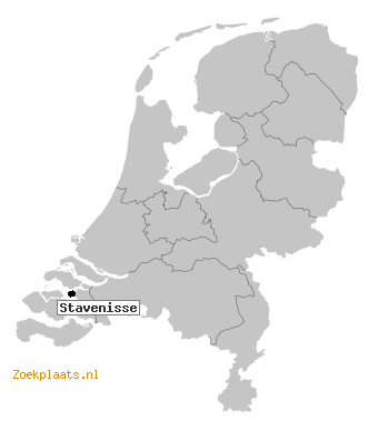 Kaart Stavenisse
