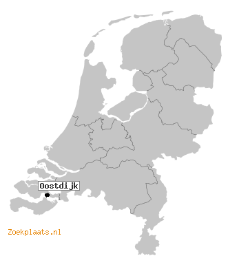 Kaart Oostdijk