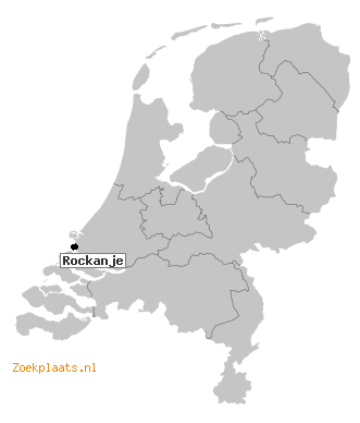 Kaart Rockanje
