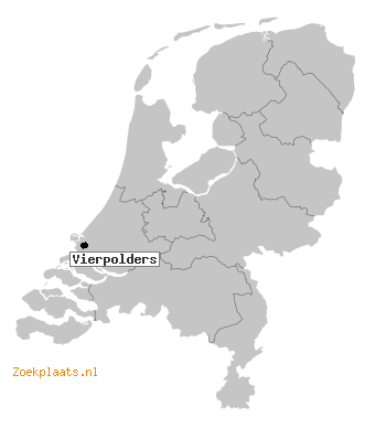 Kaart Vierpolders