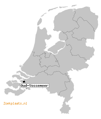Kaart Oud-Vossemeer