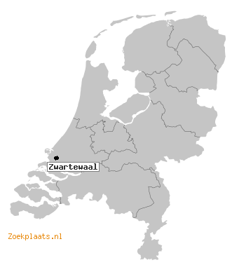 Kaart Zwartewaal