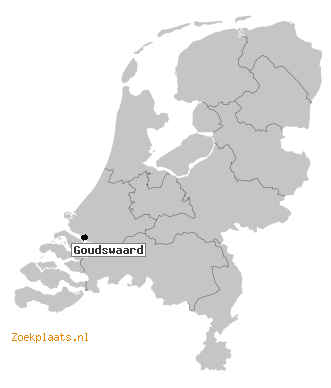 Kaart Goudswaard