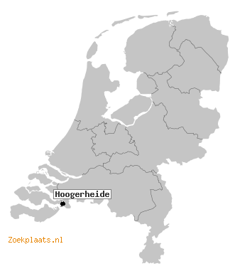 Kaart Hoogerheide