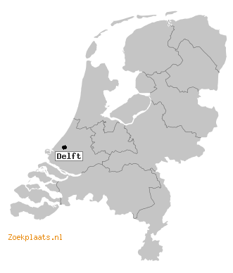 Kaart Delft