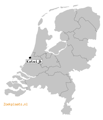 Kaart Katwijk