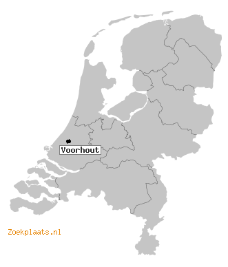 Kaart Voorhout